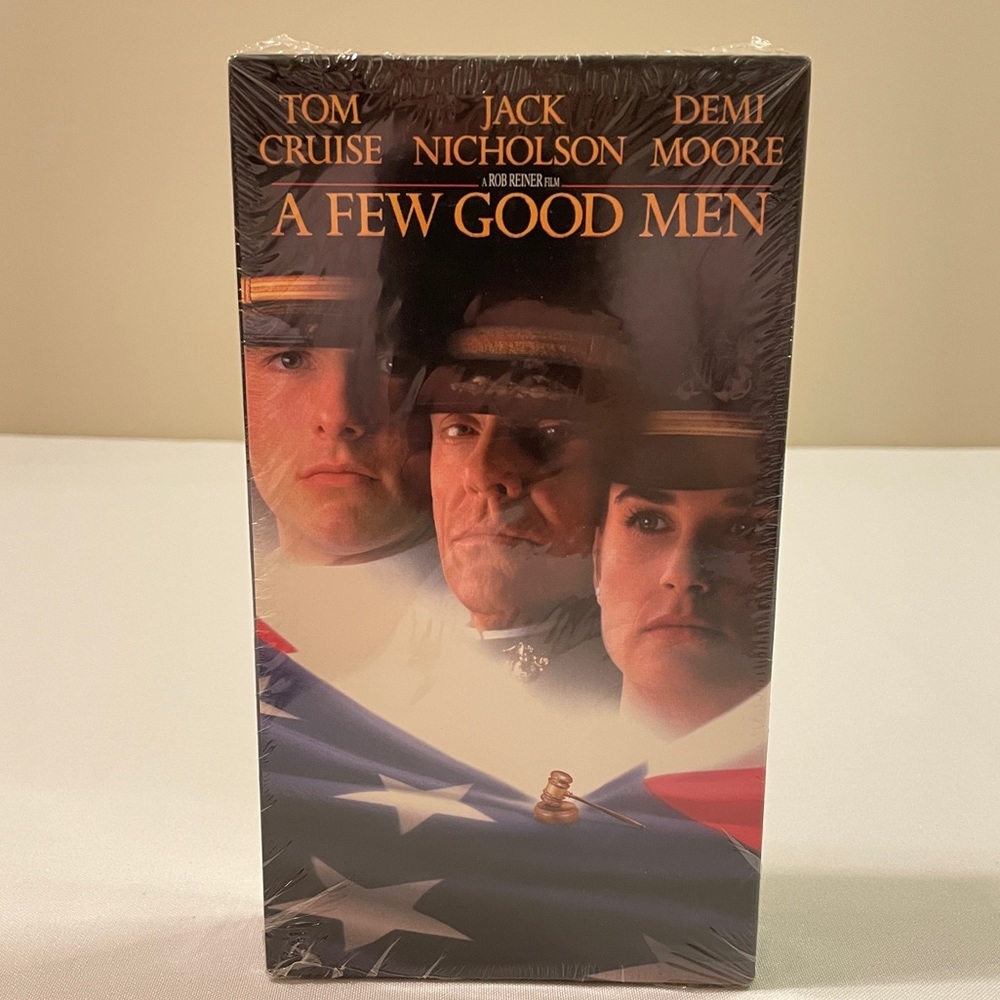 A Few Good Men VHS New! Tom Cruise Jack Nicholson Demi Moore